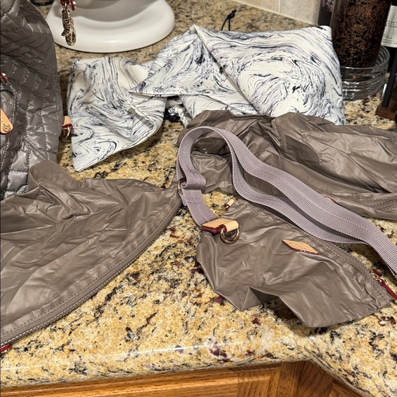 MZ Wallace Large Sutton Travel Bag – Sable Pearl Metallic – Discontinued Color - Picture 7 of 13